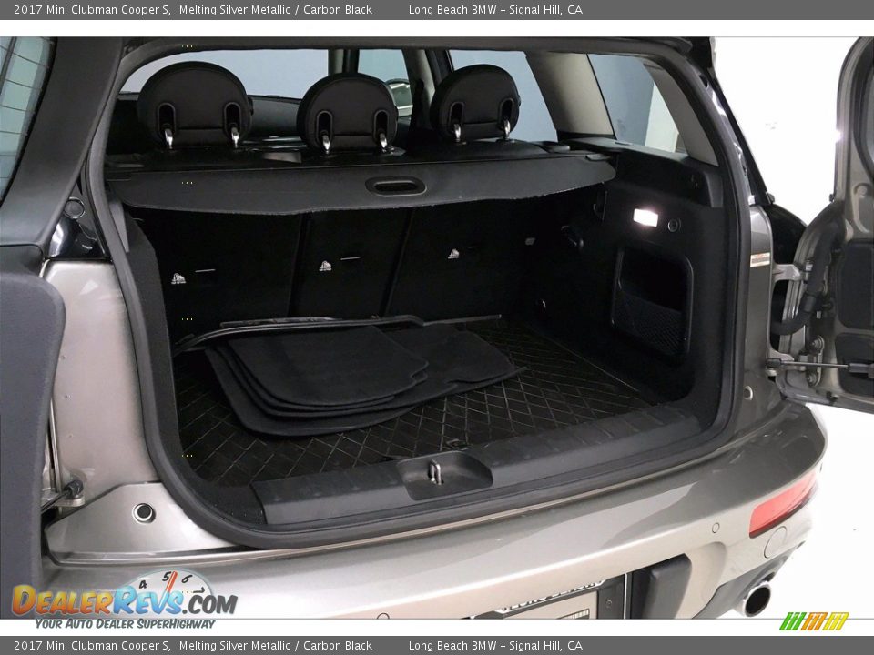 2017 Mini Clubman Cooper S Melting Silver Metallic / Carbon Black Photo #32