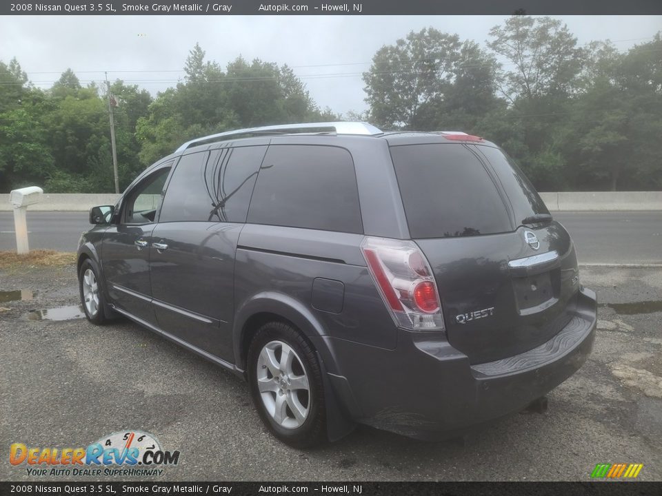 2008 Nissan Quest 3.5 SL Smoke Gray Metallic / Gray Photo #5