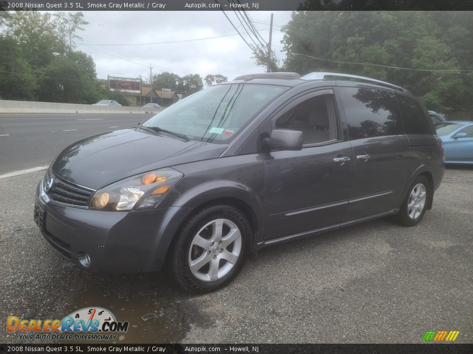 2008 Nissan Quest 3.5 SL Smoke Gray Metallic / Gray Photo #6