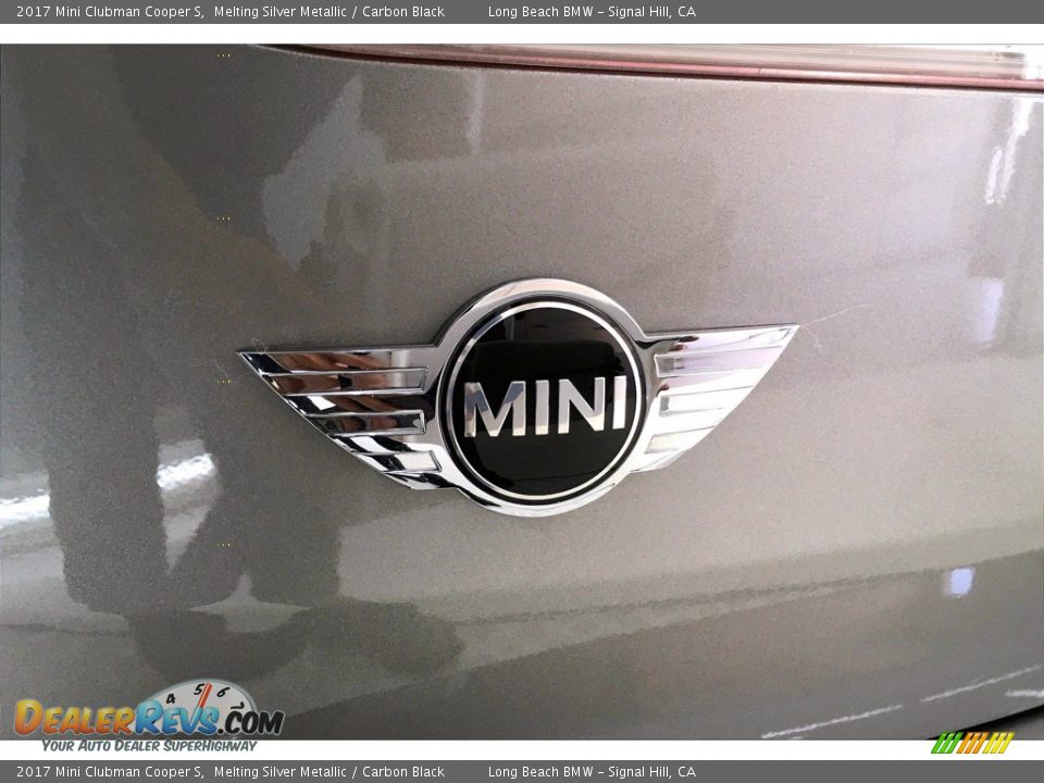 2017 Mini Clubman Cooper S Melting Silver Metallic / Carbon Black Photo #34