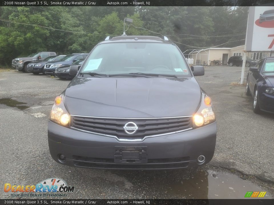 2008 Nissan Quest 3.5 SL Smoke Gray Metallic / Gray Photo #7