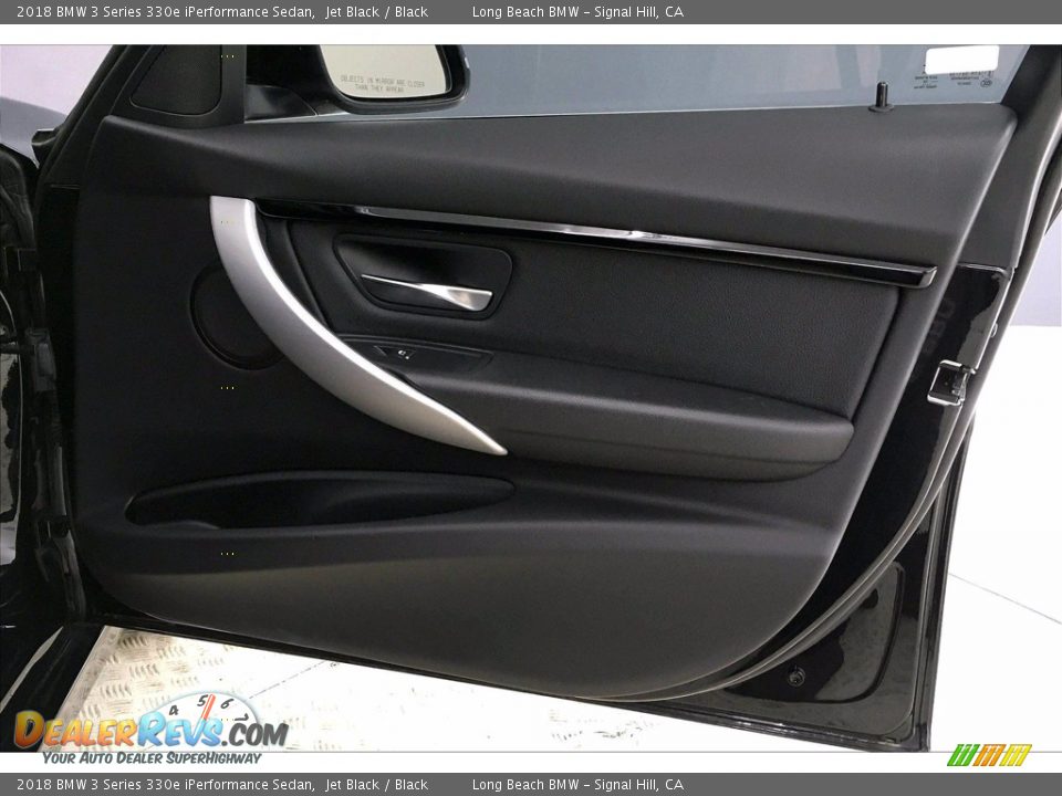 2018 BMW 3 Series 330e iPerformance Sedan Jet Black / Black Photo #24