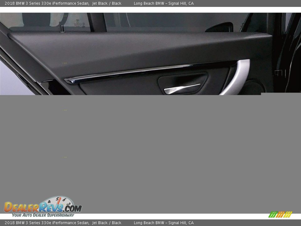 2018 BMW 3 Series 330e iPerformance Sedan Jet Black / Black Photo #25