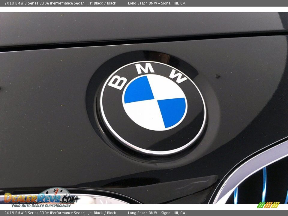 2018 BMW 3 Series 330e iPerformance Sedan Jet Black / Black Photo #32