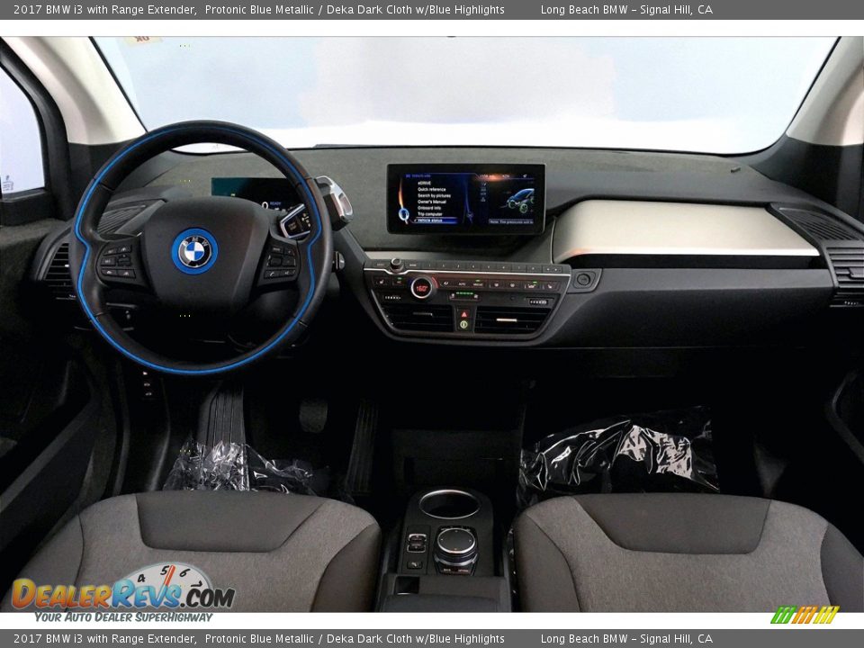 2017 BMW i3 with Range Extender Protonic Blue Metallic / Deka Dark Cloth w/Blue Highlights Photo #15
