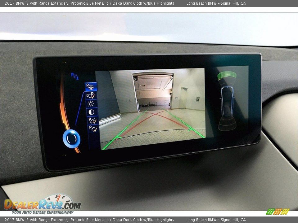 2017 BMW i3 with Range Extender Protonic Blue Metallic / Deka Dark Cloth w/Blue Highlights Photo #17