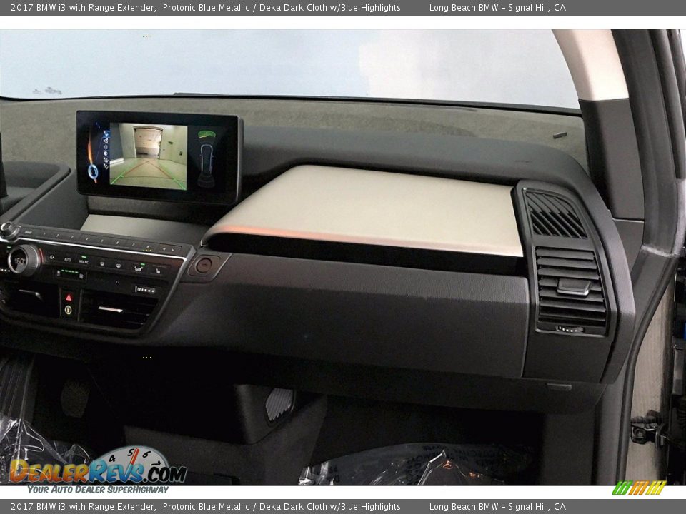 2017 BMW i3 with Range Extender Protonic Blue Metallic / Deka Dark Cloth w/Blue Highlights Photo #22