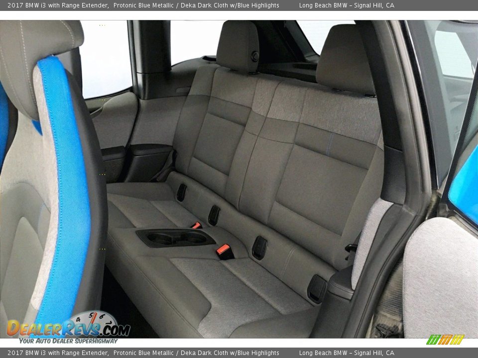 2017 BMW i3 with Range Extender Protonic Blue Metallic / Deka Dark Cloth w/Blue Highlights Photo #29