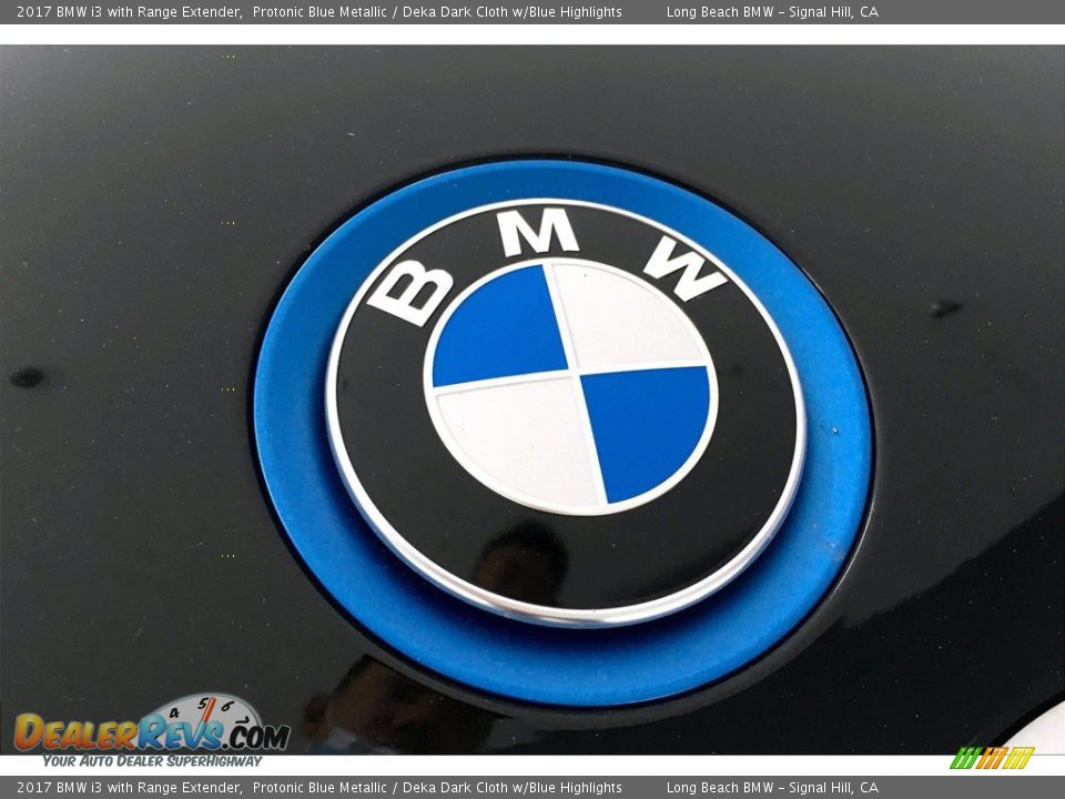 2017 BMW i3 with Range Extender Protonic Blue Metallic / Deka Dark Cloth w/Blue Highlights Photo #31