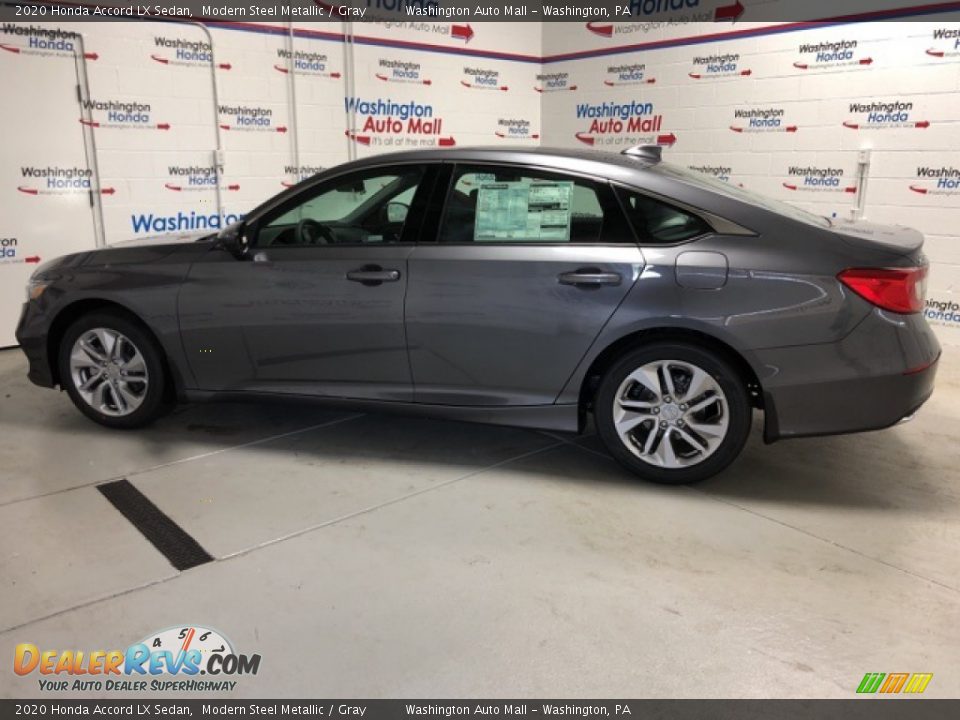 2020 Honda Accord LX Sedan Modern Steel Metallic / Gray Photo #2