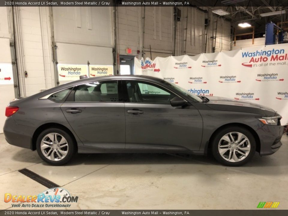 2020 Honda Accord LX Sedan Modern Steel Metallic / Gray Photo #4