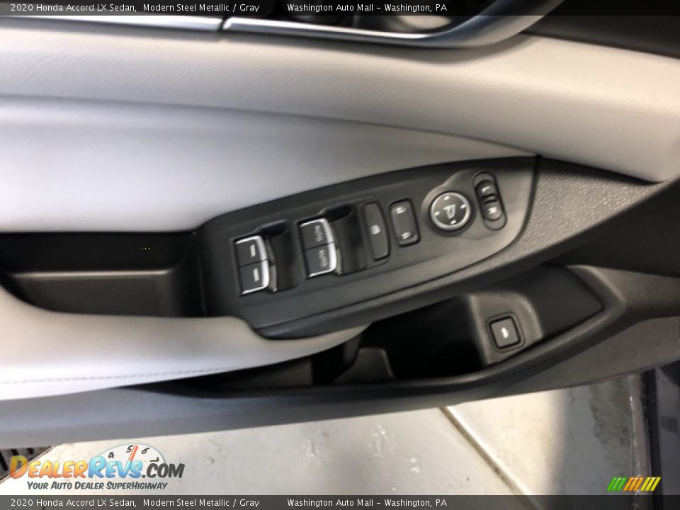 2020 Honda Accord LX Sedan Modern Steel Metallic / Gray Photo #8
