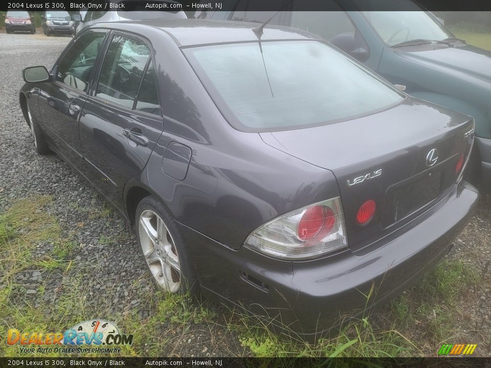 2004 Lexus IS 300 Black Onyx / Black Photo #4