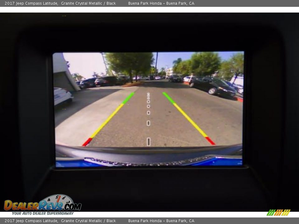 2017 Jeep Compass Latitude Granite Crystal Metallic / Black Photo #23
