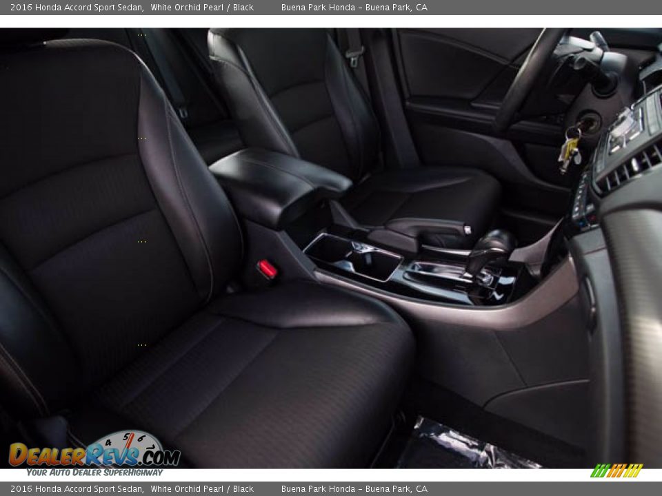 2016 Honda Accord Sport Sedan White Orchid Pearl / Black Photo #21