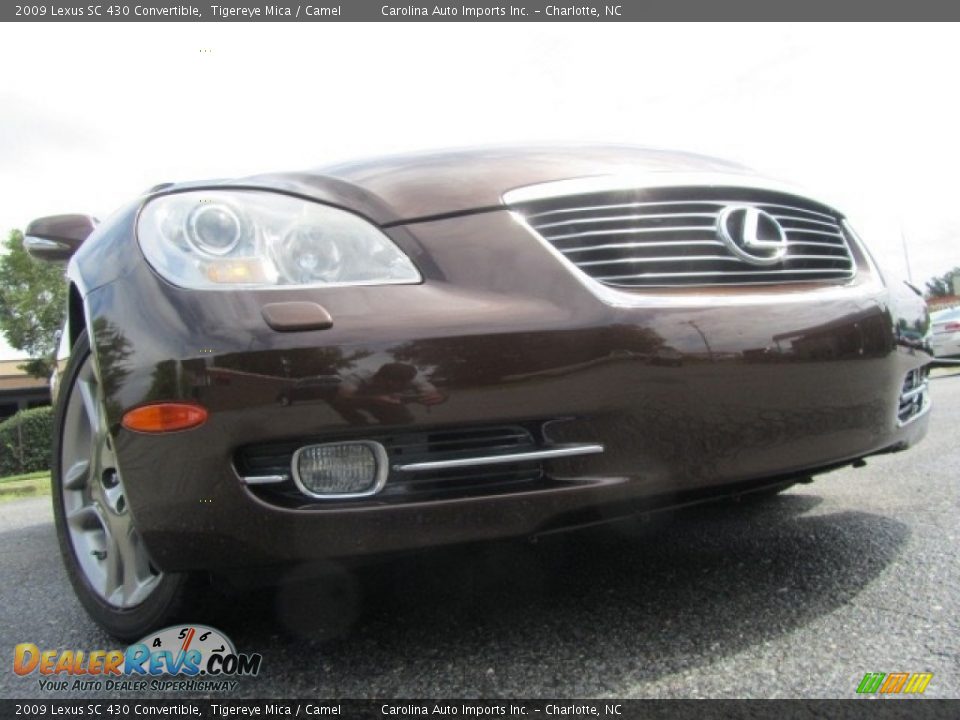 2009 Lexus SC 430 Convertible Tigereye Mica / Camel Photo #2