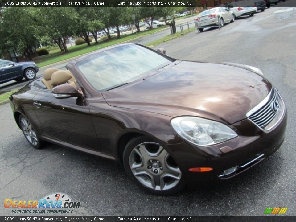 Front 3/4 View of 2009 Lexus SC 430 Convertible Photo #3