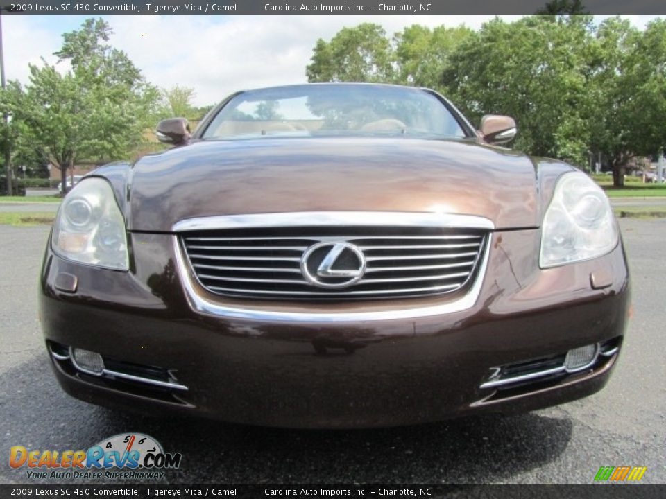 2009 Lexus SC 430 Convertible Tigereye Mica / Camel Photo #4