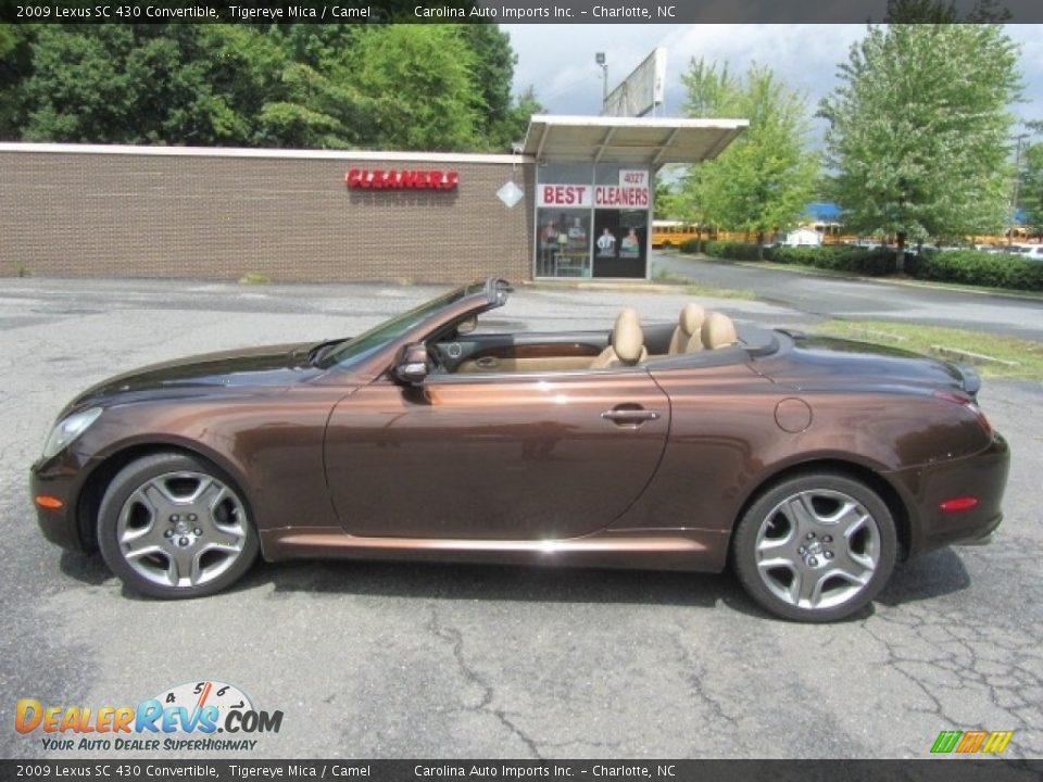Tigereye Mica 2009 Lexus SC 430 Convertible Photo #7