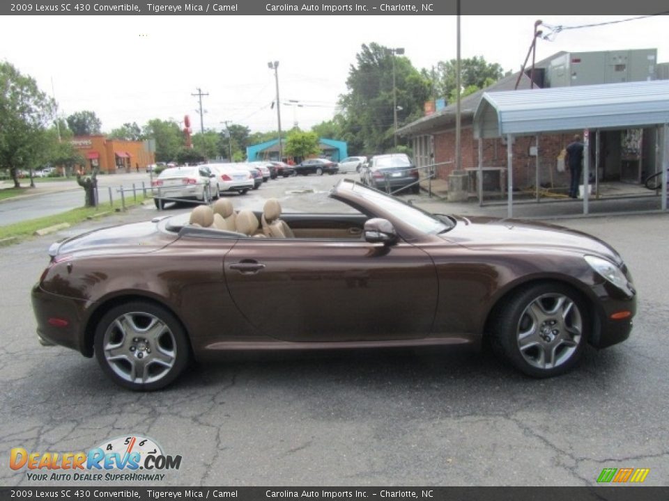 Tigereye Mica 2009 Lexus SC 430 Convertible Photo #11