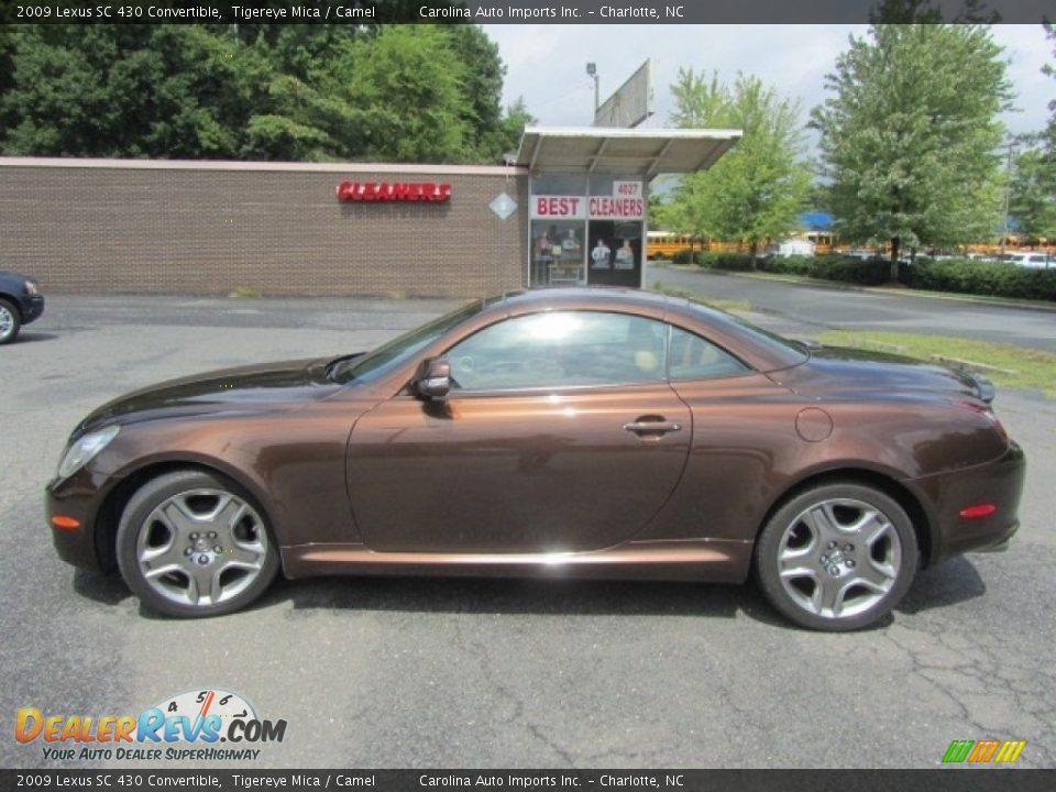 Tigereye Mica 2009 Lexus SC 430 Convertible Photo #12