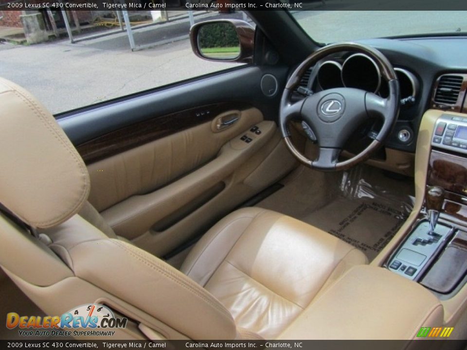 Front Seat of 2009 Lexus SC 430 Convertible Photo #16