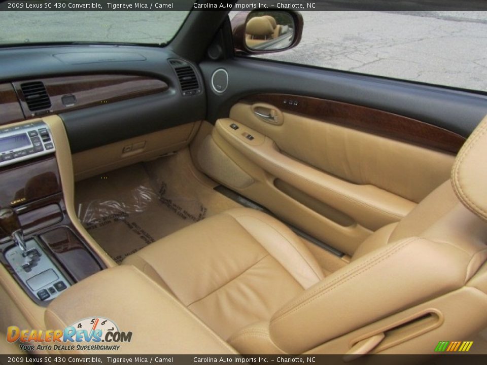 Front Seat of 2009 Lexus SC 430 Convertible Photo #18