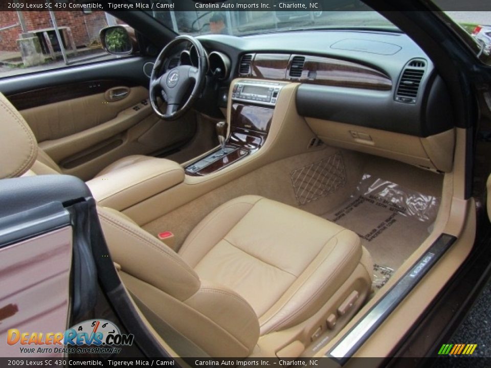 Front Seat of 2009 Lexus SC 430 Convertible Photo #24
