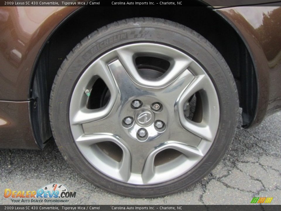 2009 Lexus SC 430 Convertible Wheel Photo #27