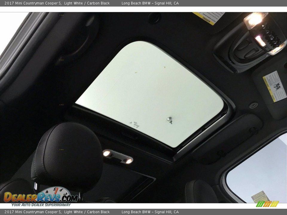 2017 Mini Countryman Cooper S Light White / Carbon Black Photo #31