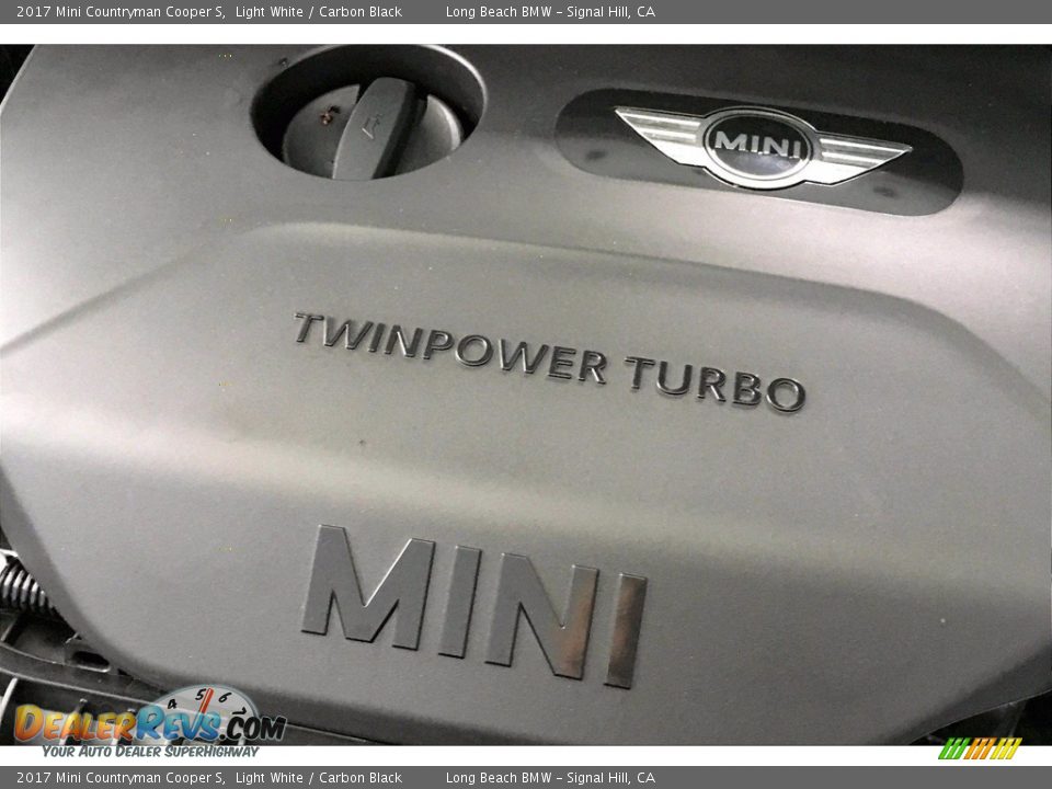 2017 Mini Countryman Cooper S Light White / Carbon Black Photo #35
