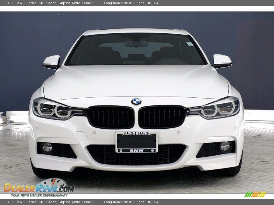 2017 BMW 3 Series 340i Sedan Alpine White / Black Photo #2