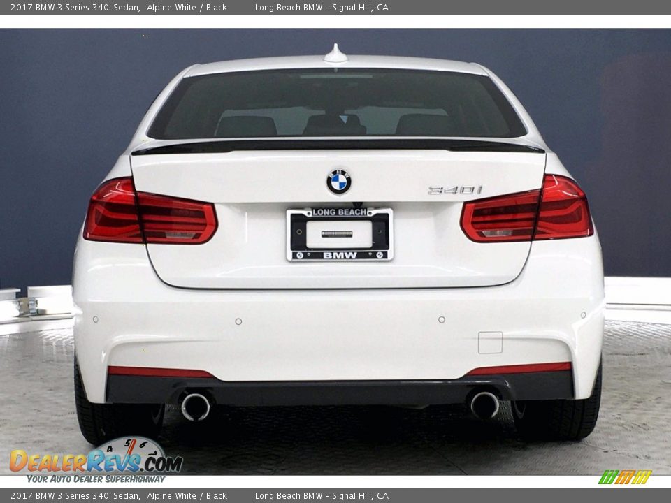 2017 BMW 3 Series 340i Sedan Alpine White / Black Photo #3