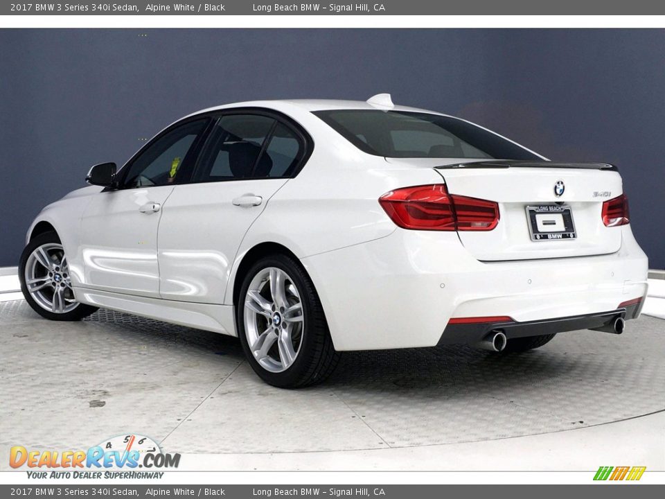 2017 BMW 3 Series 340i Sedan Alpine White / Black Photo #10