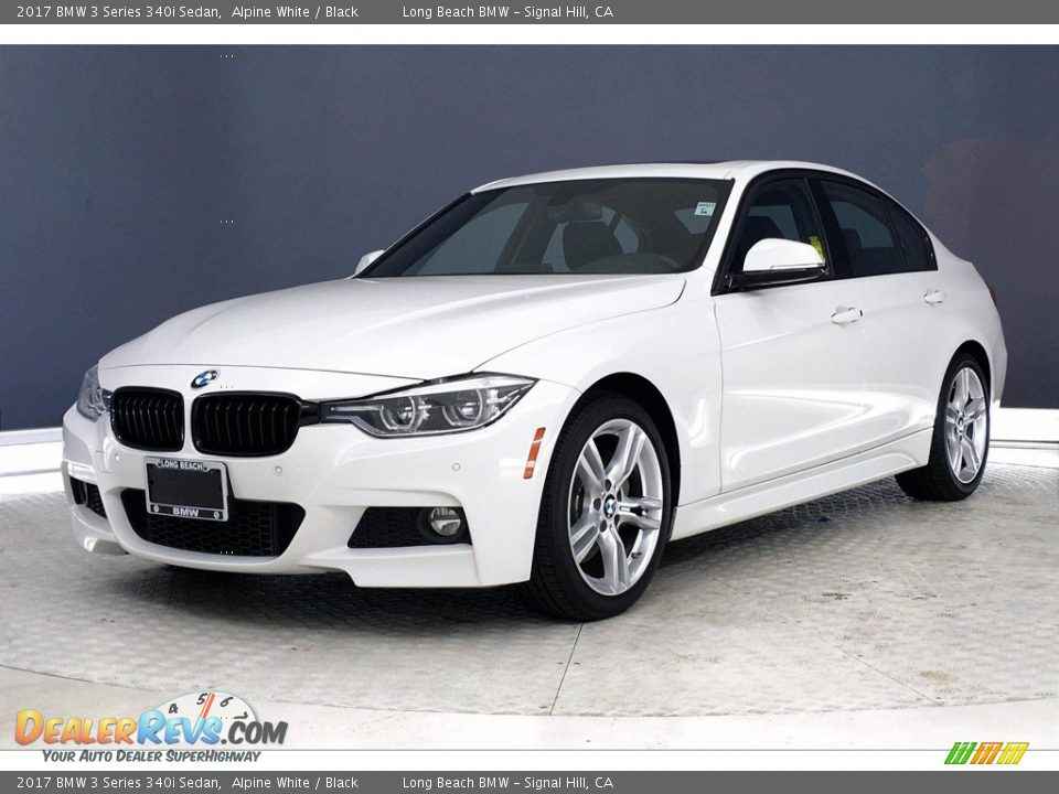 2017 BMW 3 Series 340i Sedan Alpine White / Black Photo #12