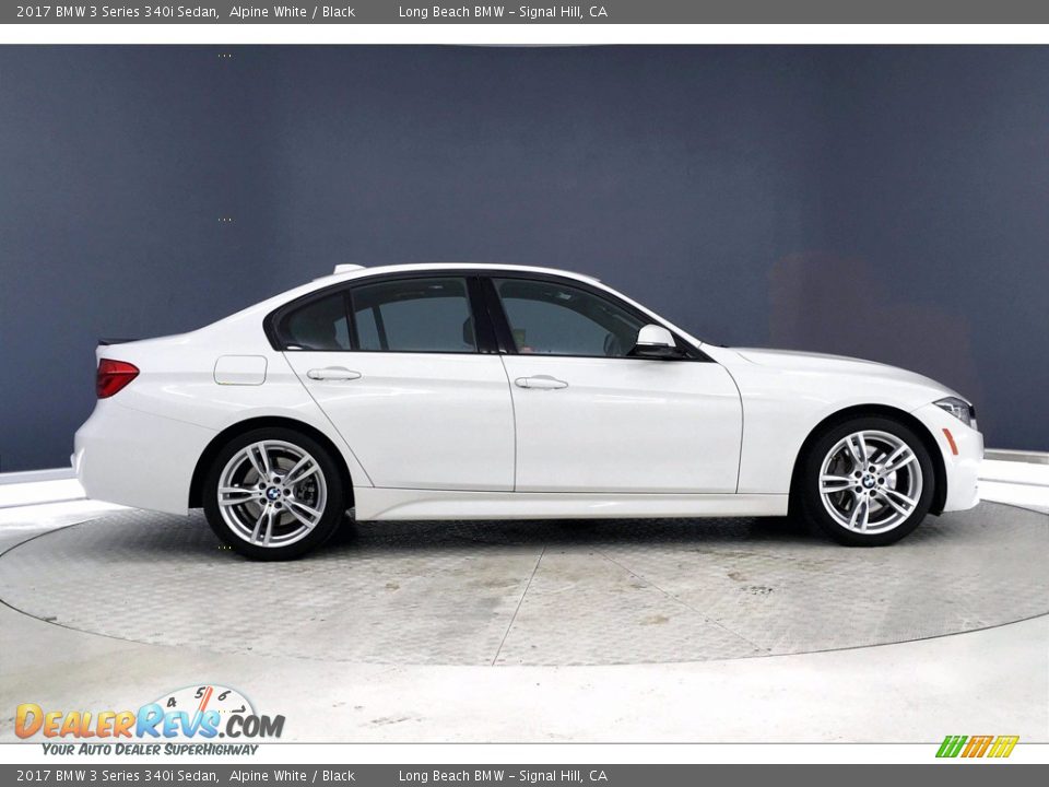 2017 BMW 3 Series 340i Sedan Alpine White / Black Photo #14