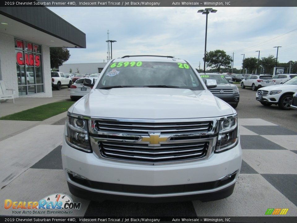 2019 Chevrolet Suburban Premier 4WD Iridescent Pearl Tricoat / Jet Black/Mahogany Photo #2