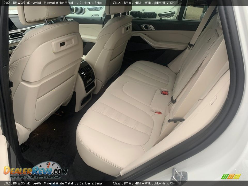 Rear Seat of 2021 BMW X5 xDrive40i Photo #4