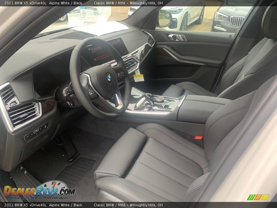 2021 BMW X5 xDrive40i Alpine White / Black Photo #3