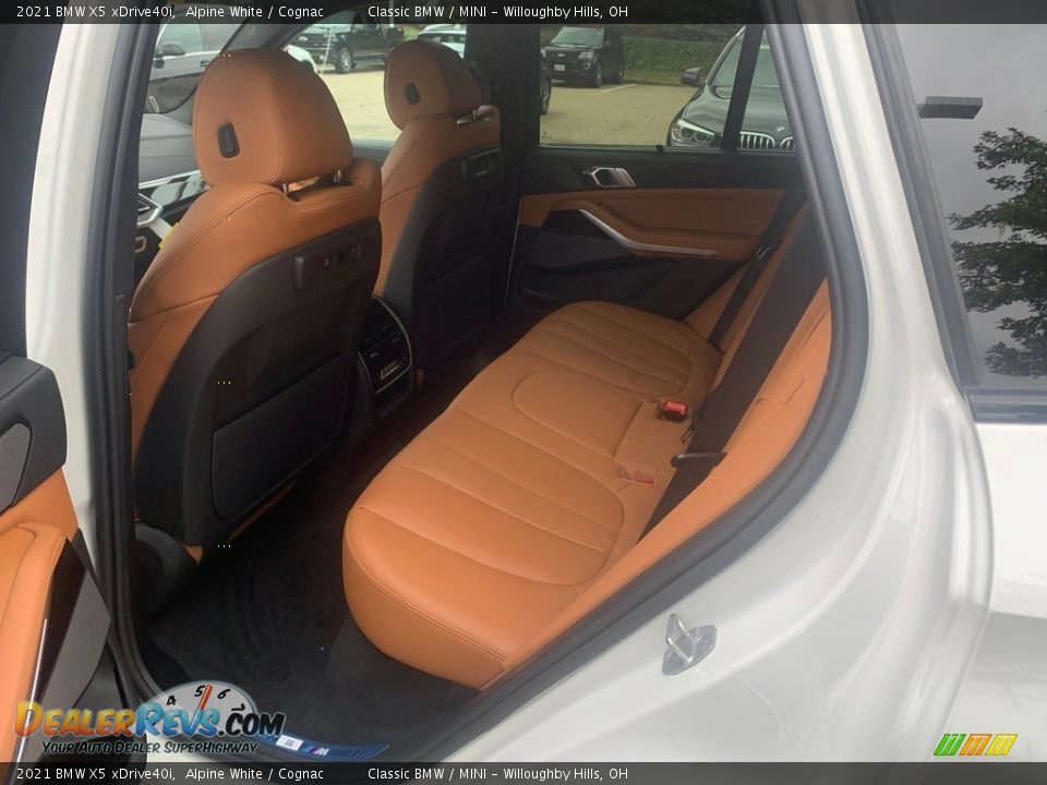 2021 BMW X5 xDrive40i Alpine White / Cognac Photo #4