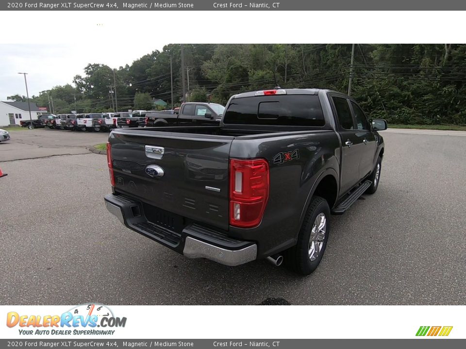 2020 Ford Ranger XLT SuperCrew 4x4 Magnetic / Medium Stone Photo #7