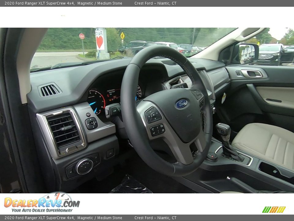 2020 Ford Ranger XLT SuperCrew 4x4 Magnetic / Medium Stone Photo #10