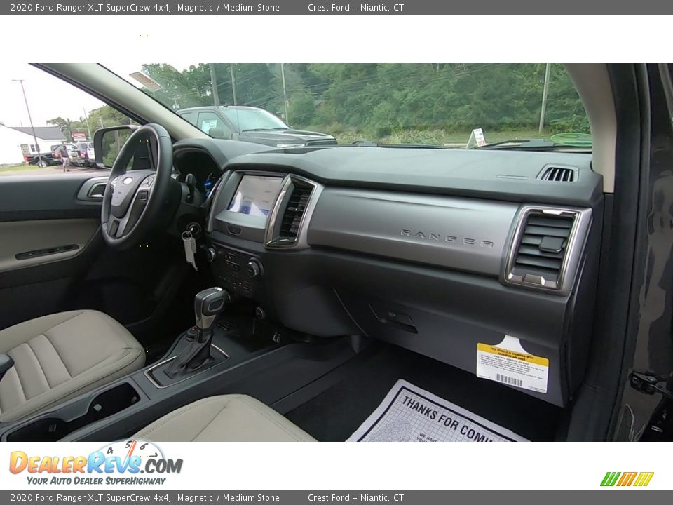 2020 Ford Ranger XLT SuperCrew 4x4 Magnetic / Medium Stone Photo #24