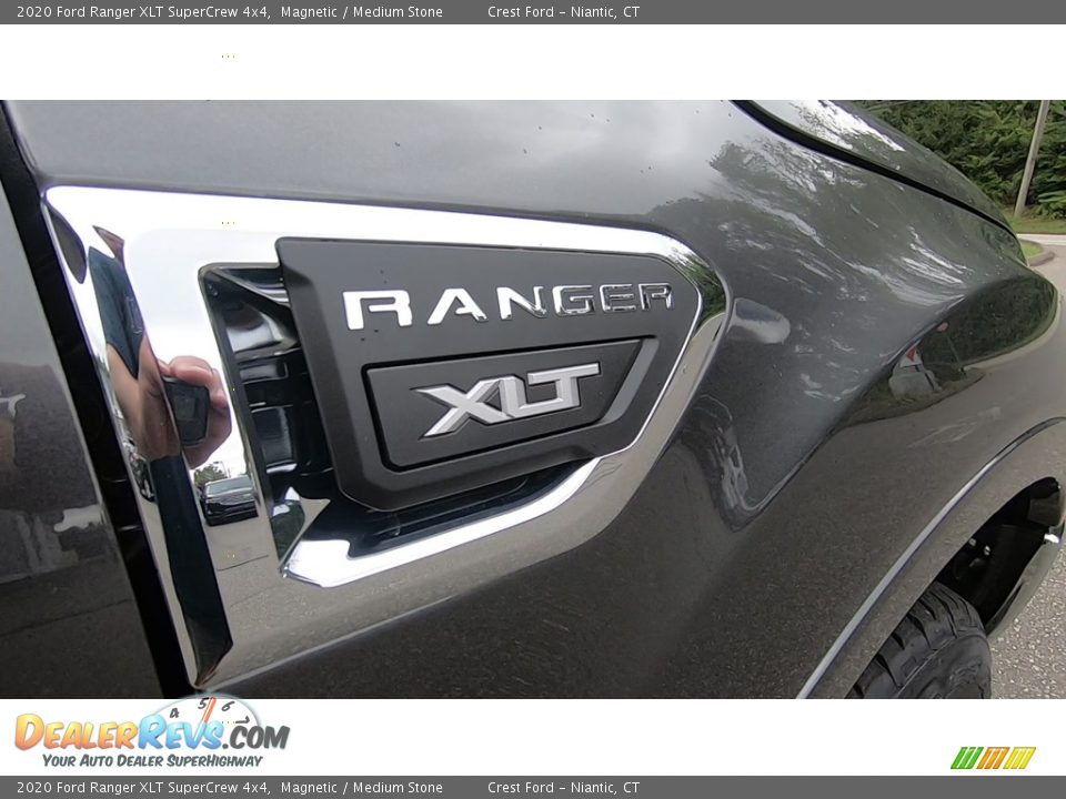 2020 Ford Ranger XLT SuperCrew 4x4 Magnetic / Medium Stone Photo #25