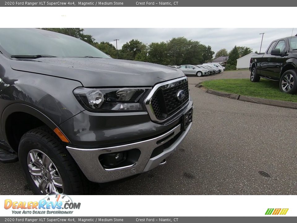 2020 Ford Ranger XLT SuperCrew 4x4 Magnetic / Medium Stone Photo #27