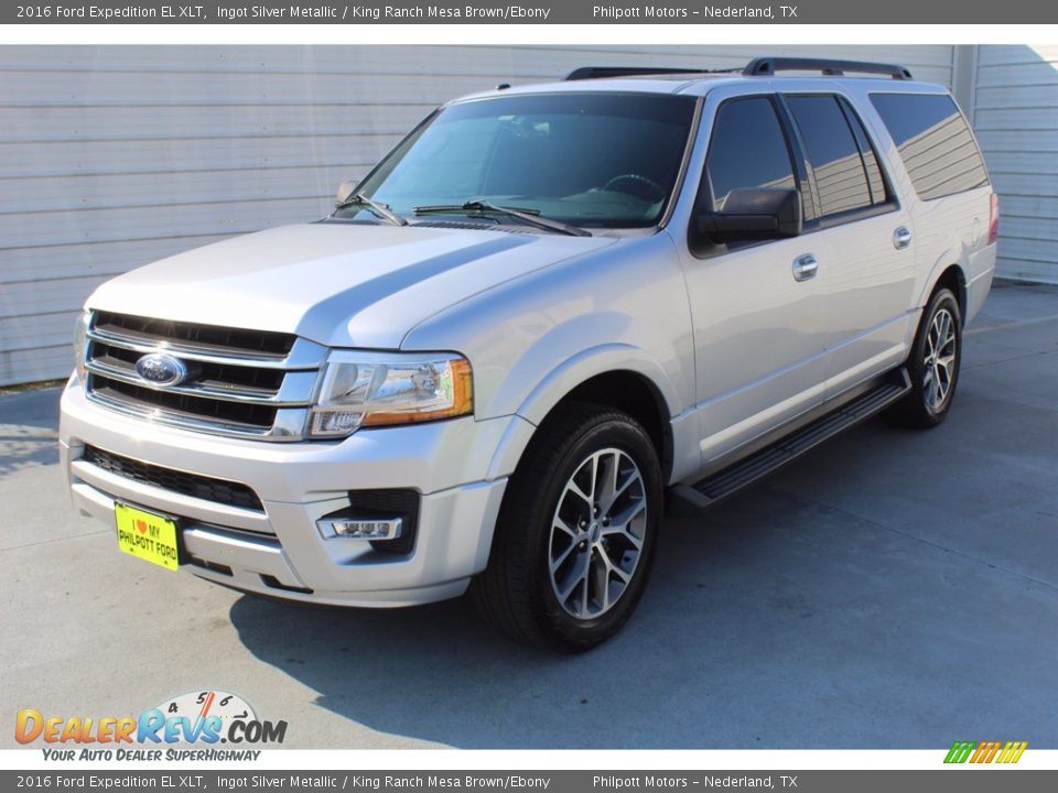 Front 3/4 View of 2016 Ford Expedition EL XLT Photo #4
