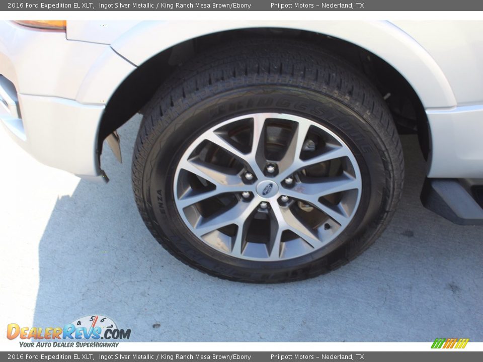 2016 Ford Expedition EL XLT Ingot Silver Metallic / King Ranch Mesa Brown/Ebony Photo #5