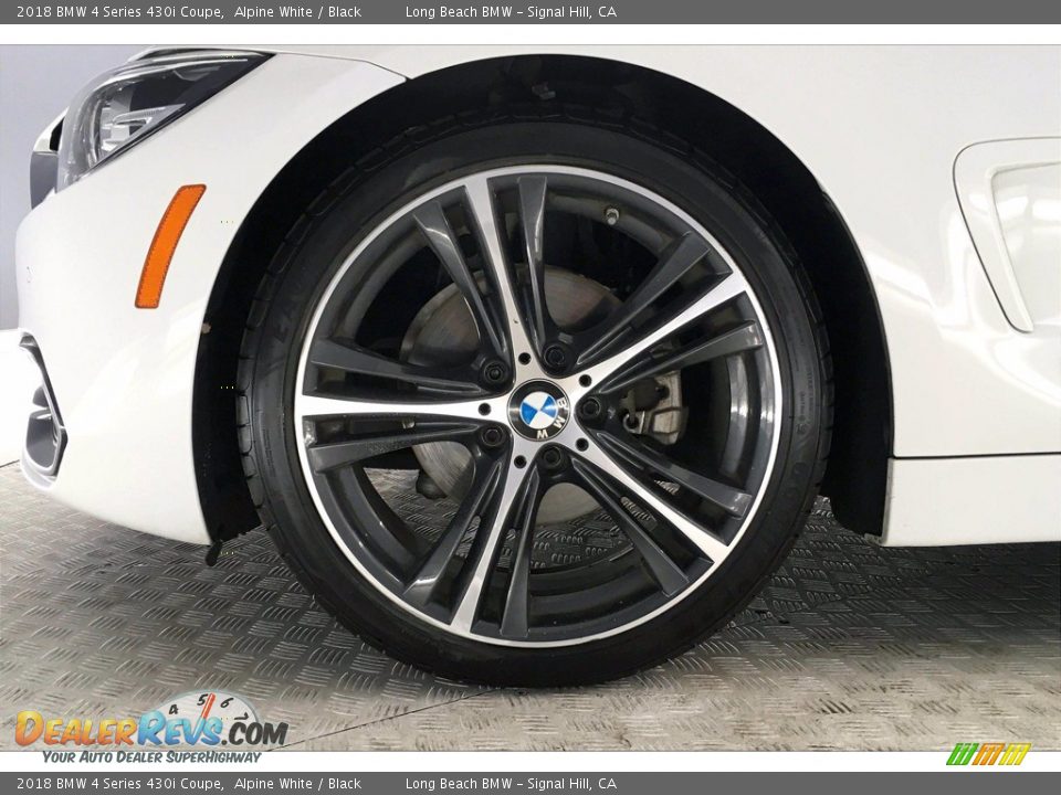 2018 BMW 4 Series 430i Coupe Alpine White / Black Photo #8