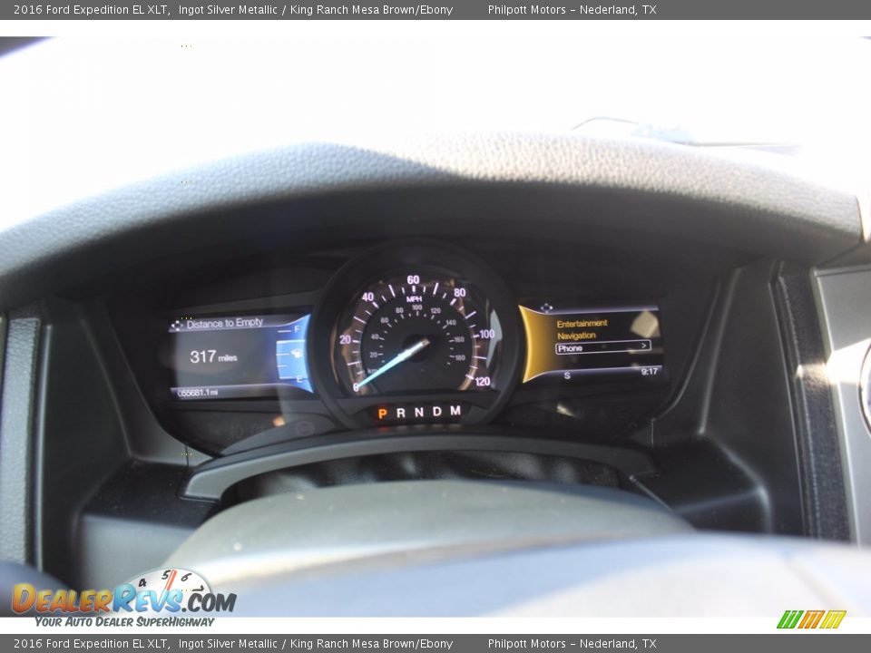 2016 Ford Expedition EL XLT Ingot Silver Metallic / King Ranch Mesa Brown/Ebony Photo #18