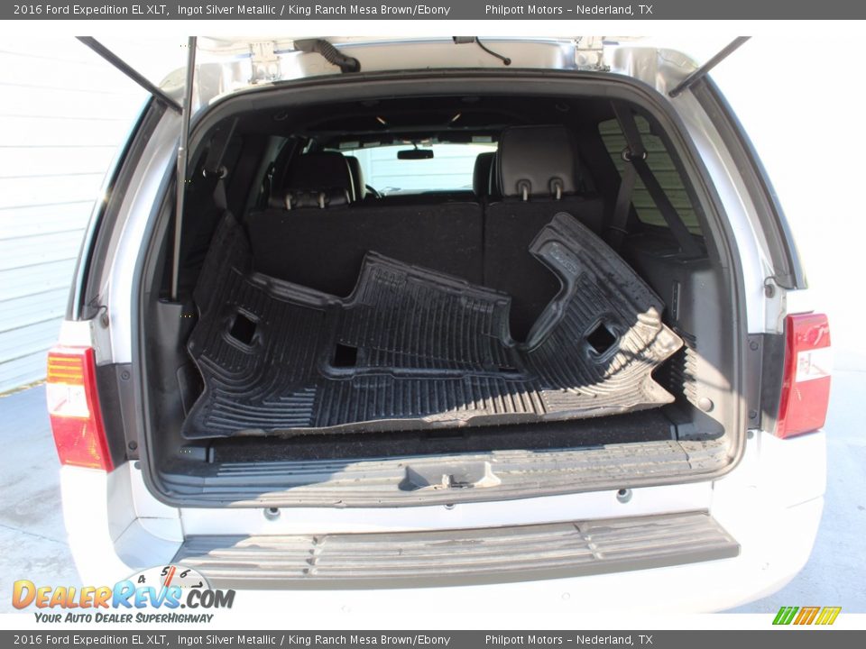 2016 Ford Expedition EL XLT Ingot Silver Metallic / King Ranch Mesa Brown/Ebony Photo #28